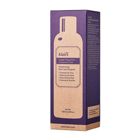 Supple Preparation Unscented Toner, 180 ml
